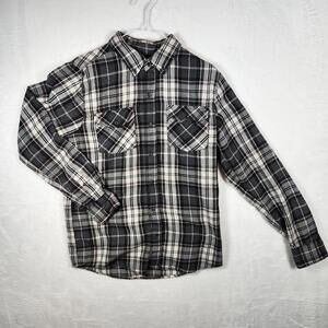 Architect Jeans Co‎ Plaid Flannel Shirt Size Medium Grunge